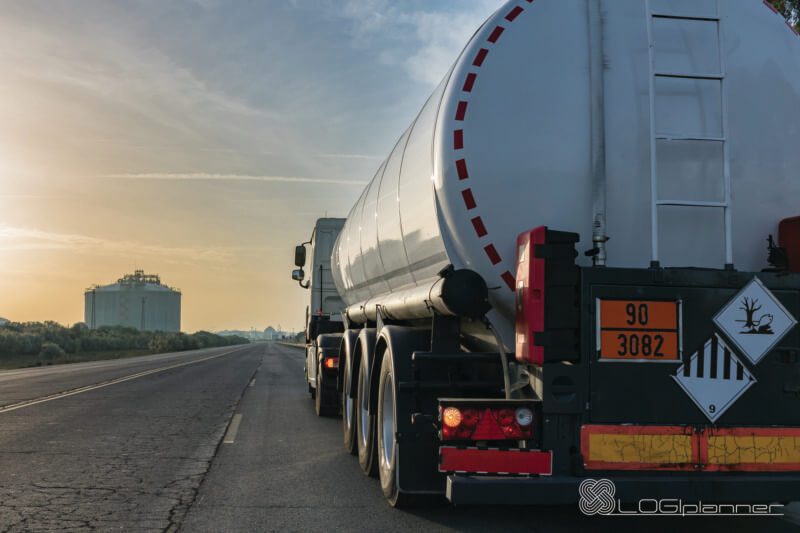 Transport materiałów niebezpiecznych ADR LOGIplanner